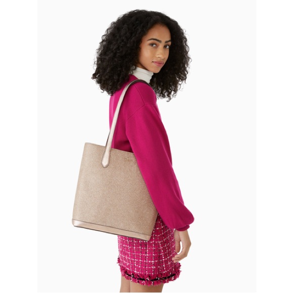Tinsel Tote (Also Selling Cosmetic Case, See Other Listings)